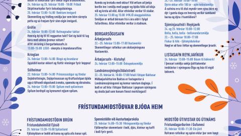 Vetrarfrí í Reykjavík